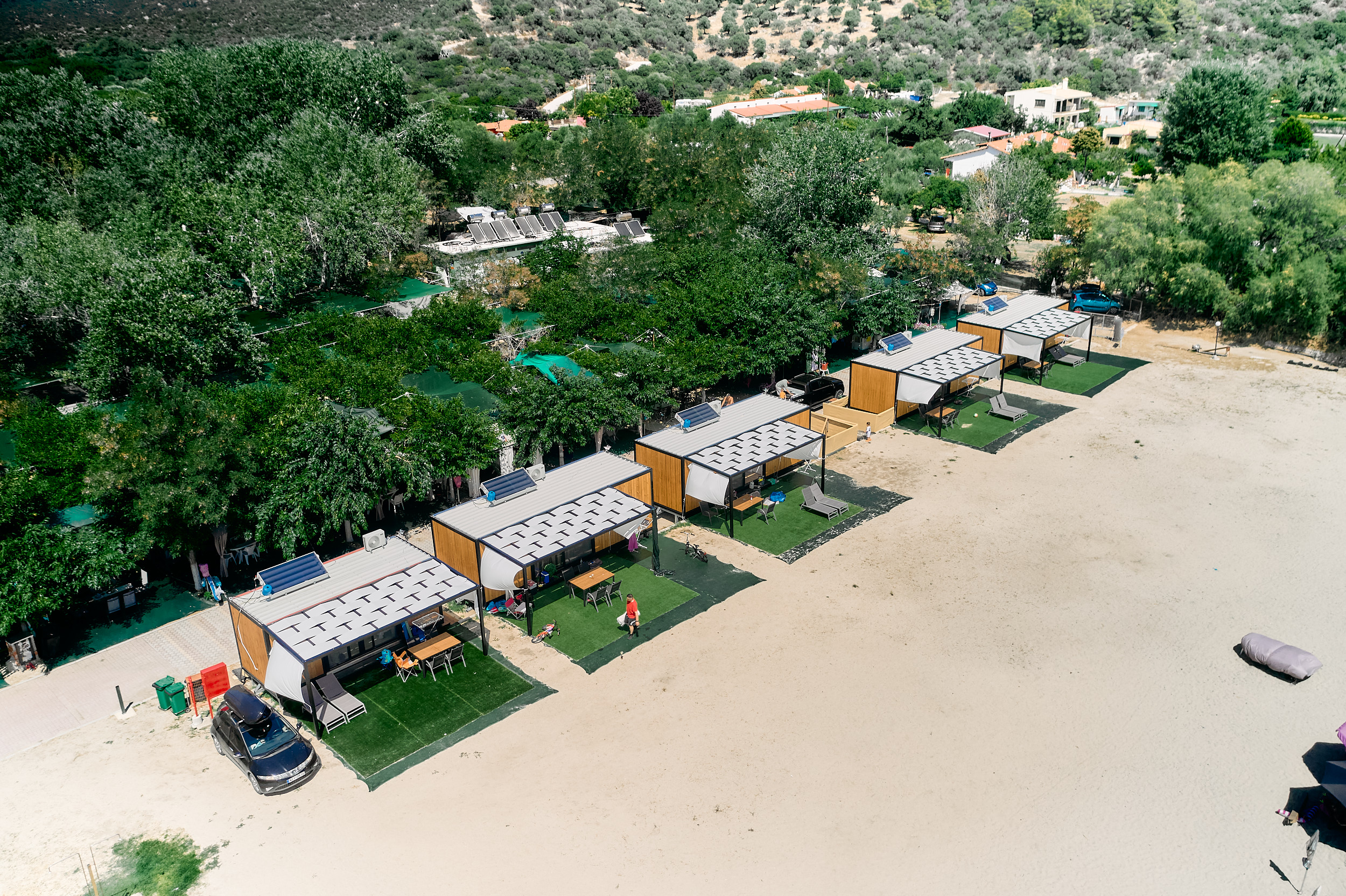 IZA Camping from above